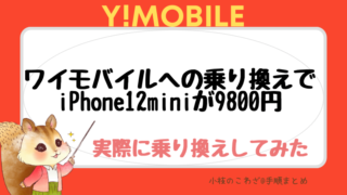 Y!mobile(ワイモバイル)への乗り換えでiPhone12(認定中古品)が9800円で買える！クーポン取得でさらに最大6000円分のPayPayポイント 