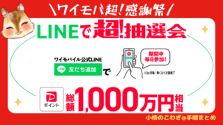 【ワイモバイル 10周年大感謝祭】最大26,000円相当のPayPayポイント！SIMのみ他社から乗り換えで2万円相当+紹介キャンペーン最大5000円相当+新どこでももらえる特典最大6000円相当 