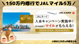 《JALカード》入会で最大5万マイルもらえるチャンス!入会キャンペーンの内容と攻略法を解説